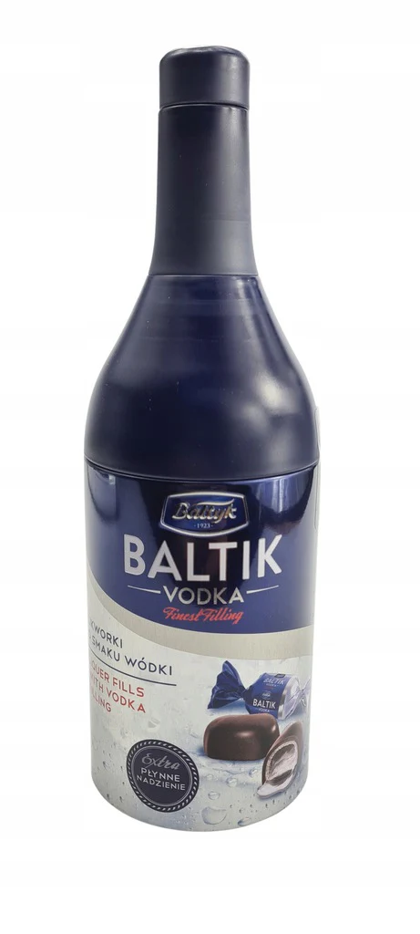 Baltik Likworki chocolates vodka flavoured in 25% chocolate 120g
