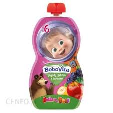 BoboVita Berries and apples mousse with banana after 6 months 100 g