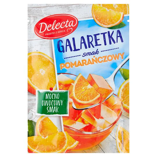 Delecta Jelly Orange flavor 75 g