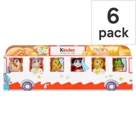 Kinder Milk Chocolate Easter Mini Figures 6 X 15G