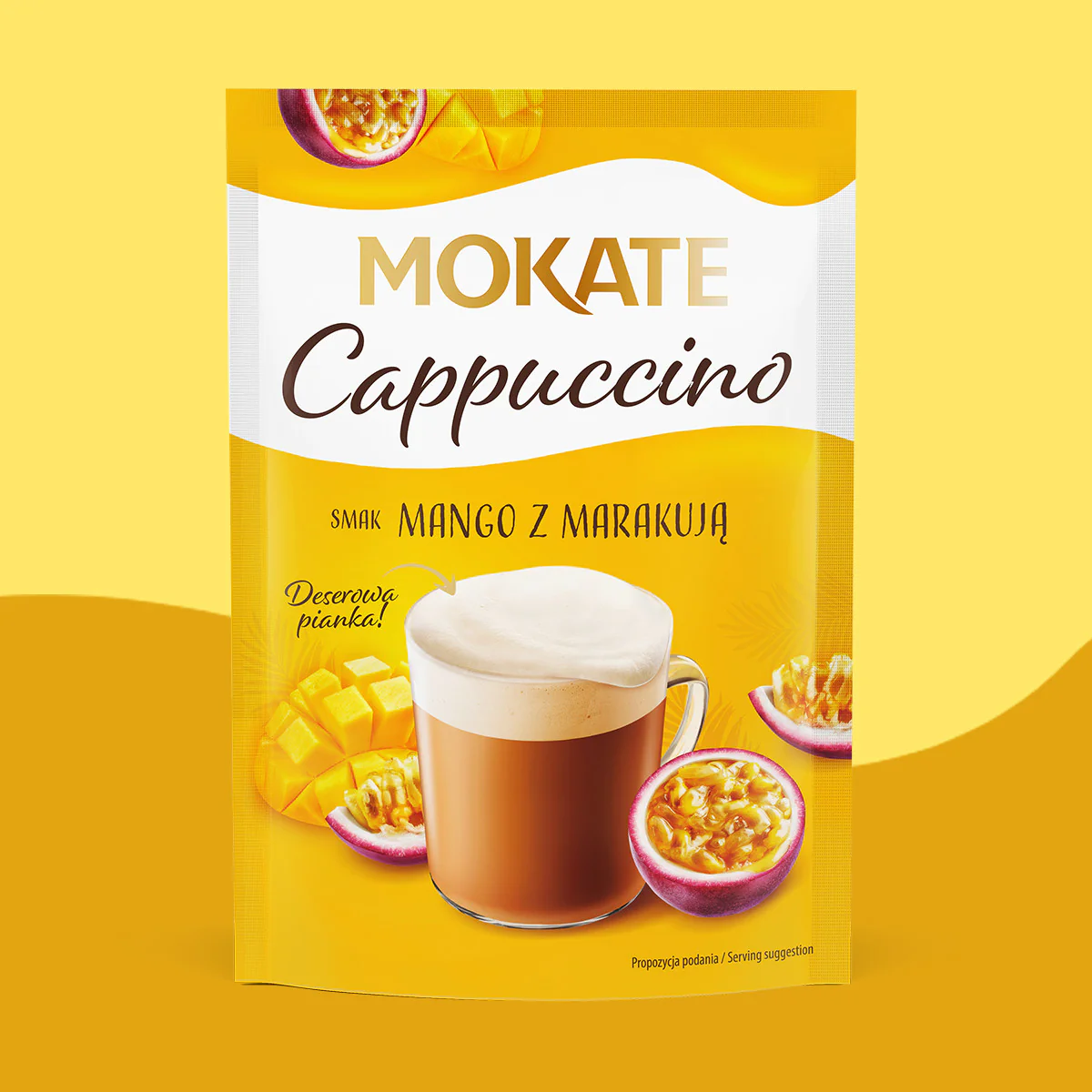 Mokate Cappuccino Mango with Passion Fruit 40g - Image 2