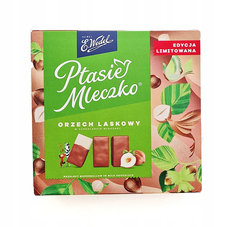 WEDEL Ptasie mleczko hazelnut 360g Limited Edition - Image 2