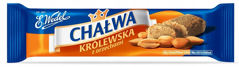 Wedel Sesame Halvah with Peanuts 50g